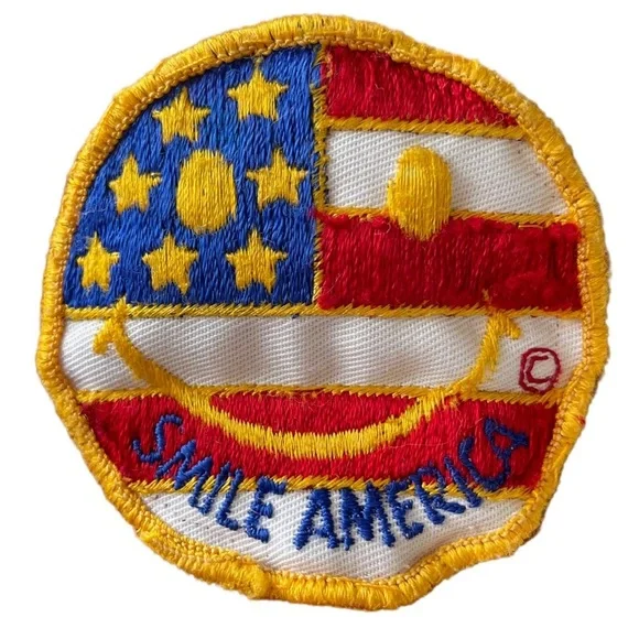 Smile America Smiley Face Dad Hat - Picture 4 of 16